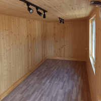 Бытовка садовая 6000x2400x2500 мм
