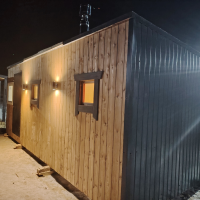 Мобильная баня под ключ 6500x2400x2500 мм