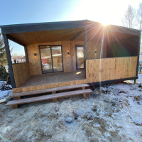 Каркасный дом под ключ 10000x6500x2800 мм