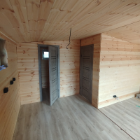 Каркасный садовый домик 6000x5000x2500 мм